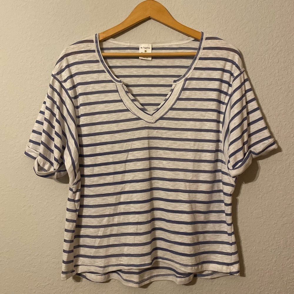 Striped Boutique Top